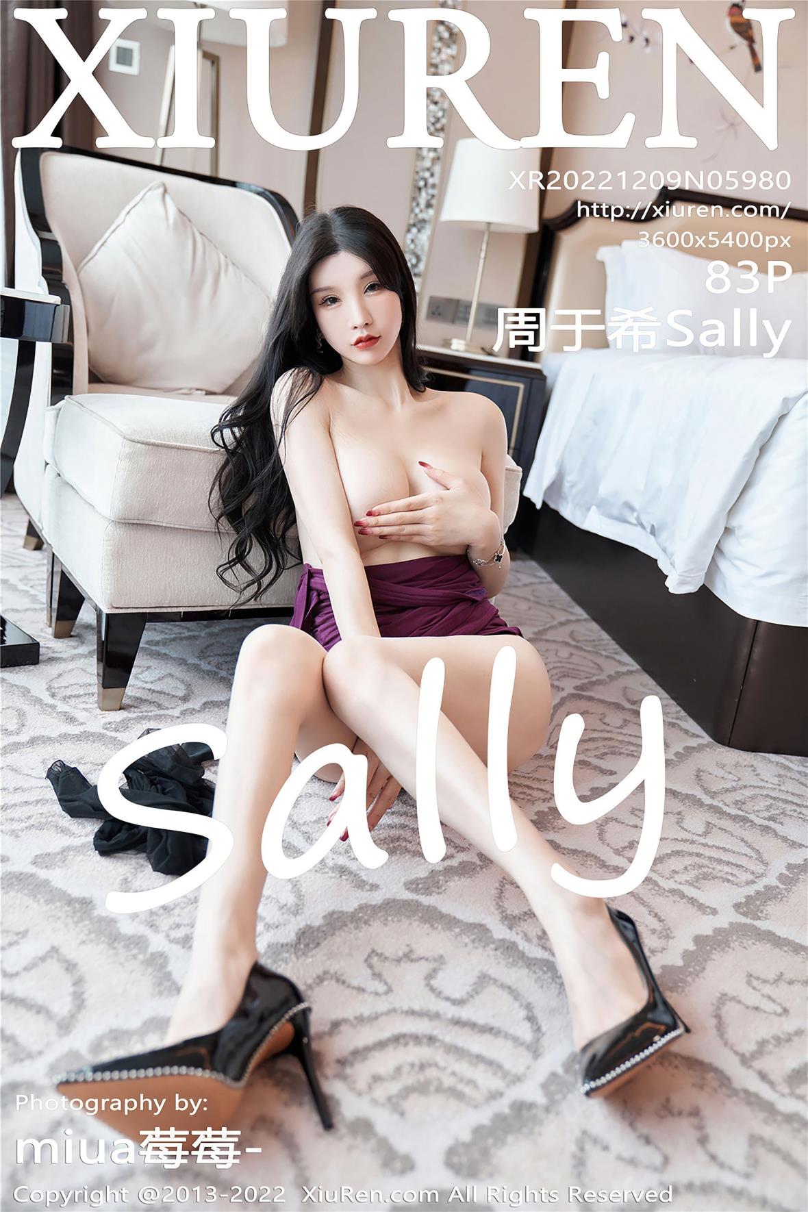 秀人XiuRen No.5980 周于希Sally 黑丝美腿诱惑写真